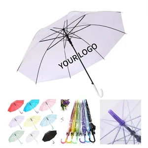 Custom Logo Transparent Umbrella