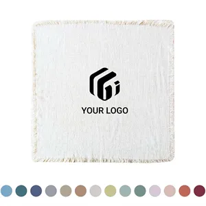 Party supplies dinner reusable washable cotton cloth napkin