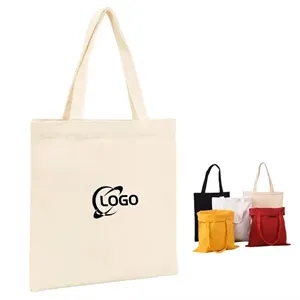 Full Color 14x16 Natural Canvas Tote Bag