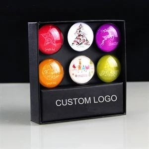 Custom Crystal Fridge Magnet Gift Set