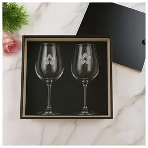 Engraved Wine Glass Gift Set