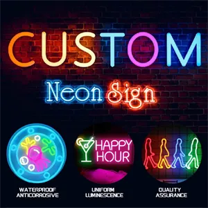 Custom Neon Wall Sign For Parties And Events