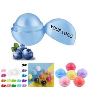 Custom Logo Round Lip Balm