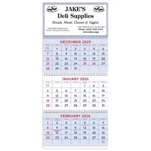 Triumph® Calendars Red & Blue Commercial Planner