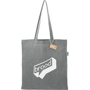 Custom Logo Recycled Cotton Convention Tote