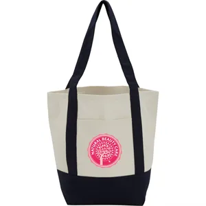 Custom Logo Mini Recycled 8oz Cotton Canvas Tote