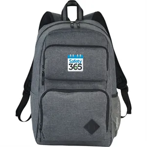 Custom Logo Graphite Deluxe 15" Computer Backpack