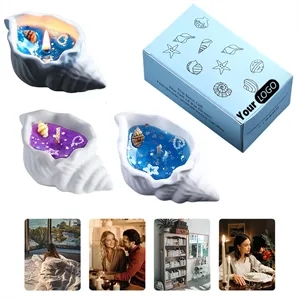 Elegant Seashell Scented Candle Gift Set Free Shipping