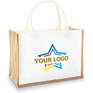 Custom Logo Canvas/Jute Tote Bag