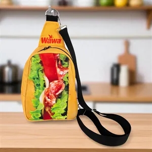 Custom Logo Sublimated Sling Bag