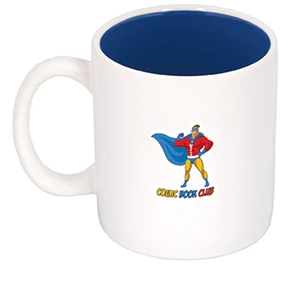 450 ML. (15 OZ.) 'C' HANDLE TWO-TONE MUG