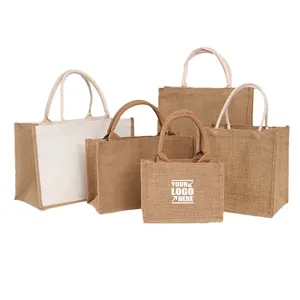Jute Tote Bag