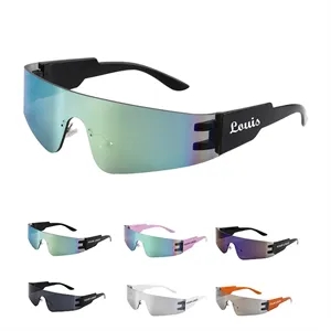 Custom Logo Futuristic Multi-purpose Sunglasses