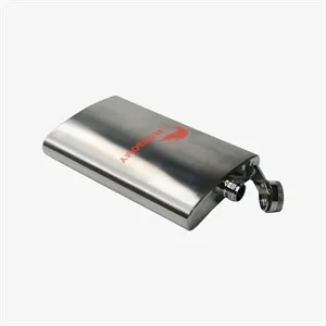 10oz 304 Stainless Steel Hip Flask with Leak-Proof Screw Cap