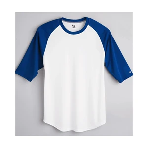 Badger Youth B-Core 3/4 Sleeve Baseball T-Shirt