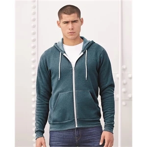 BELLA + CANVAS Sponge Fleece Full-Zip Hoodie