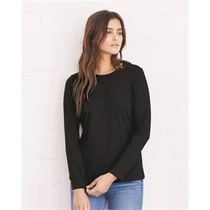 BELLA + CANVAS Women's Relaxed Jersey Long Sleeve Tee