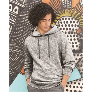 Burnside Injected Yarn Dyed Fleece Hooded Pullover Sweats...