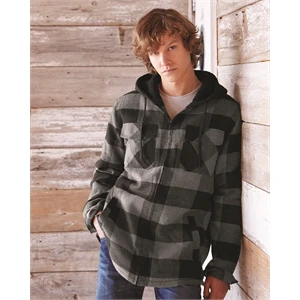 Burnside Quilted Flannel Hooded Jacket