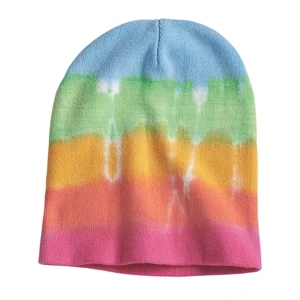 Dyenomite 12 Inch Knit Tie-Dyed Beanie