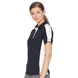 Sierra Pacific Women's Colorblocked Moisture Free Mesh Polo