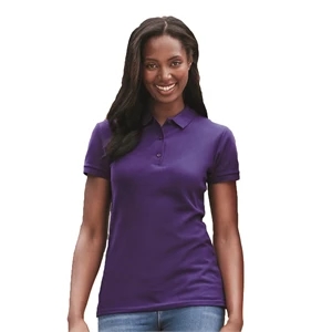 Gildan Premium Cotton® Women's Double Pique Polo
