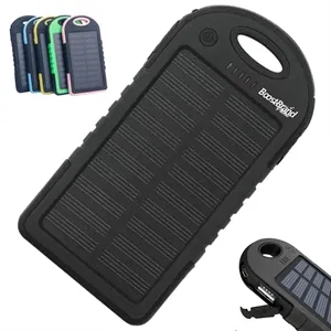Custom Logo Durable Solar Power Bank for Outdoor Charging