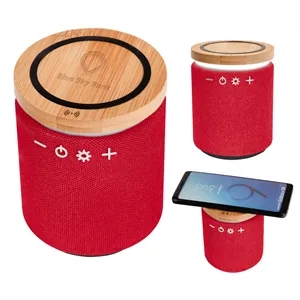 Custom Logo Ultra Sound Speaker & Wireless Charger