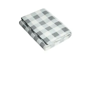 Marshmallow/ Monument Grey Check