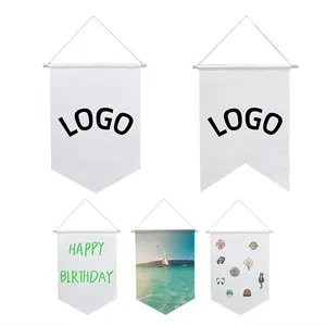 Waterproof Wall Hanging Canvas Banner Pin Organizer