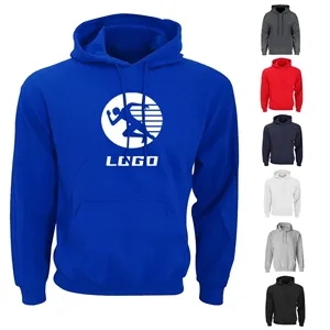 Custom Logo Promotional Pullover Casual Hoodie for Men Fleece Lined
