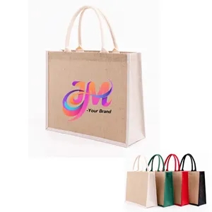 Jute Handbag Burlap Tote Bags