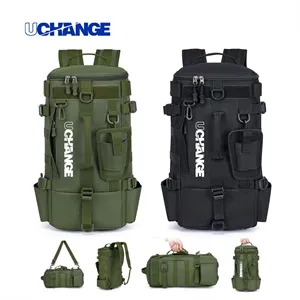 Custom Logo 15L Tactical Fishing Backpack With Rod Holders