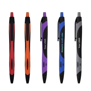 Custom Logo Two-Tone Sleek Write Click Pen