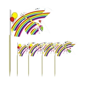 Toothpick Flag With a 2.55" Tooth pick