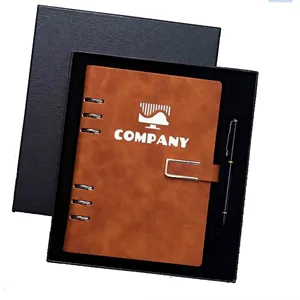 Custom Logo Personalized Notebook Set with Pen