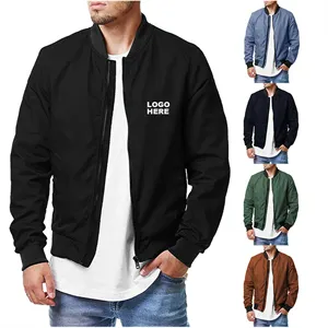 Custom Logo Custom Logo Men's Bomber Jacket