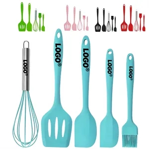 Silicone Baking Utensil Set Resistant Cooking Tools