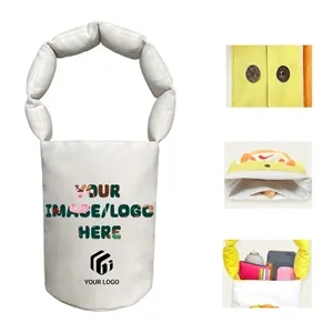 Party wedding beach shopping custom reusable bucket tote bag