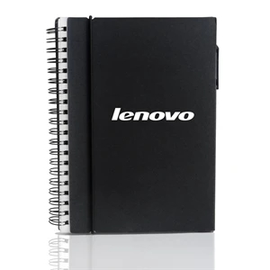 Spiral Notebooks with Elastic Closure