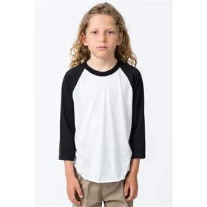 Youth 50/50 3/4 Sleeves Raglan Shirt