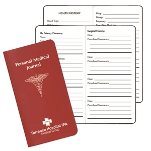 Personal Medical Journal - Leatherette