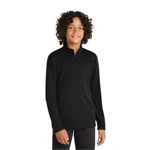 Sport-Tek Youth PosiCharge Competitor 1/4-Zip Pullover.