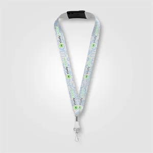 Orris rPET J Hook Breakaway Lanyard - 36" x 1"