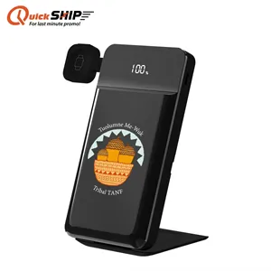 Custom Logo MagCharge Trio Powerbank