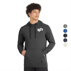 Custom Logo New Era® Tri-Blend Fleece Pullover Hoodie