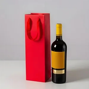 Single Wine Bottle Bag