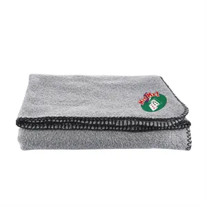 Custom Logo Fleece Blanket