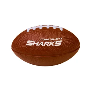 Custom Logo 5" Football Shape Stress Ball