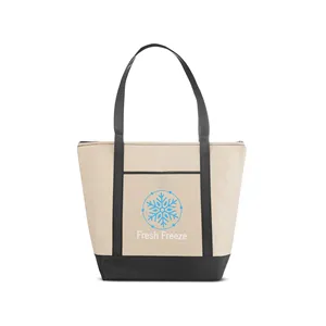 Custom Logo Medium Size Non-Woven Cooler Tote Bag